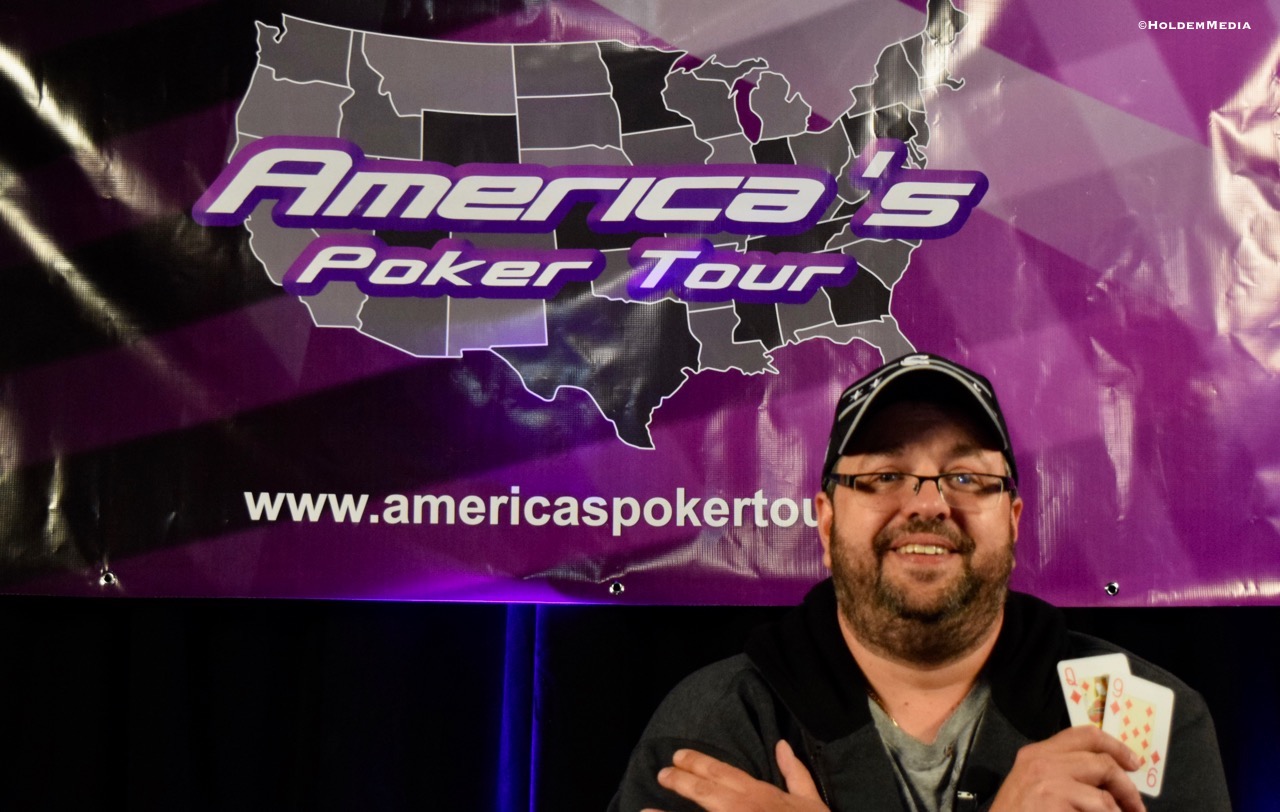 Bryan Skreens, August 2017 America's Poker Tour $1100 Majestic Star Champ