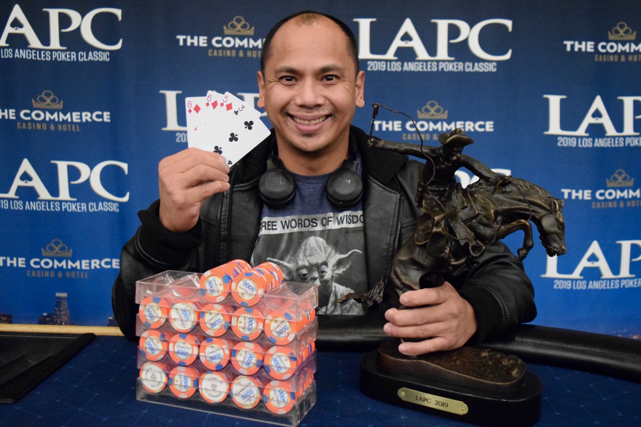 Randy Sim - Winner - LAPC EVENT 14 - $350 PLO8