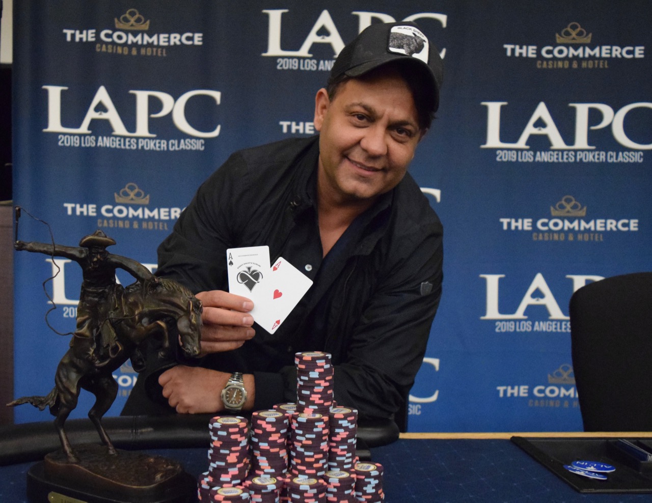 Sammy Teranie - winner - 2019 LAPC Great Wall of Chips