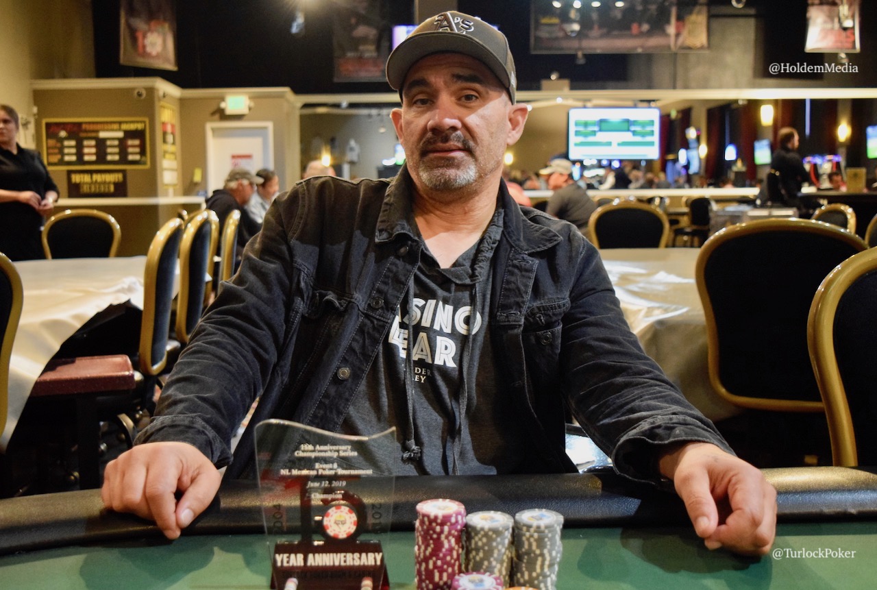 David Covarrubias - Winner - $230 Mexican Poker