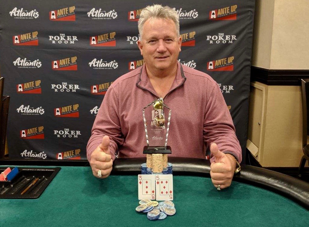 Marty Gorenc - Winner - 2019 Ante Up Reno Event 16