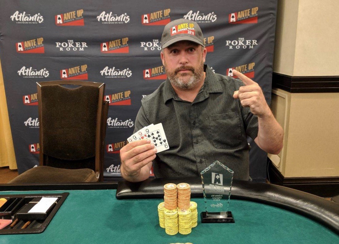 William Nikakis - Winner - 2019 Ante Up Reno Event 12