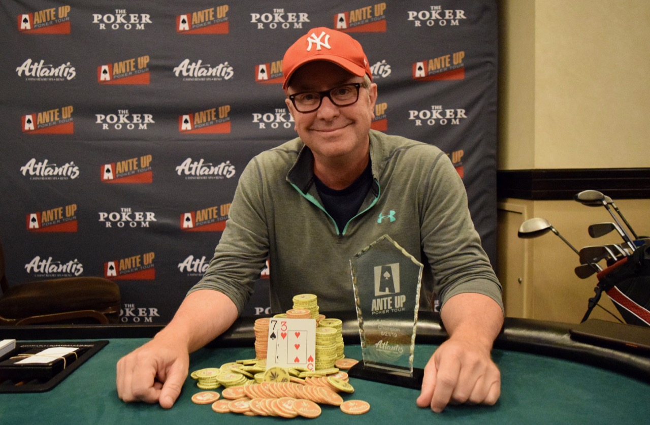 Bill Watchman - Winner - 2019 Ante Up Reno Event 13