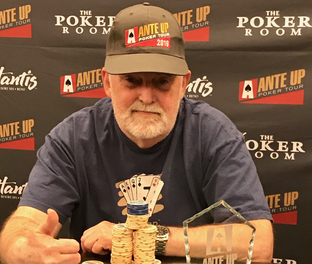 Tom Franklin - Winner - 2019 Ante Up Reno Event 16