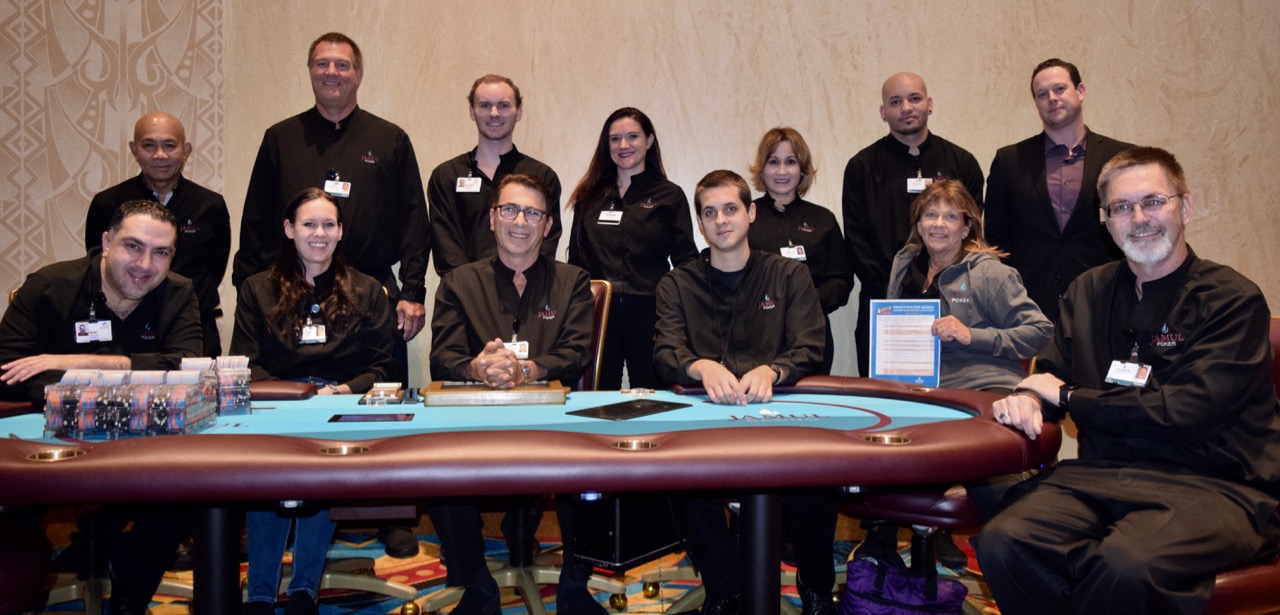 Jamul San Diego Poker Room dealers and staff